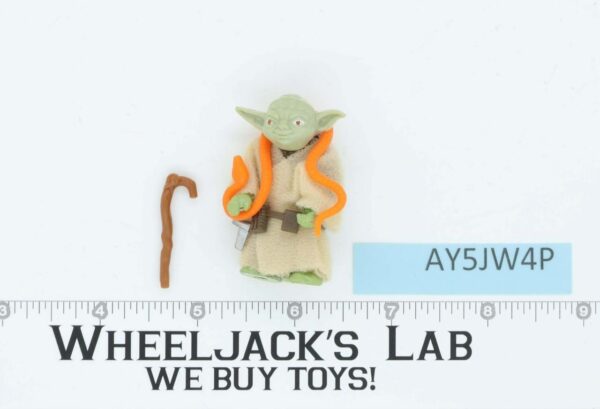 Yoda W/Orange Snake 100% Complete Star Wars ESB 1980 Vintage Kenner NO REPRO main image