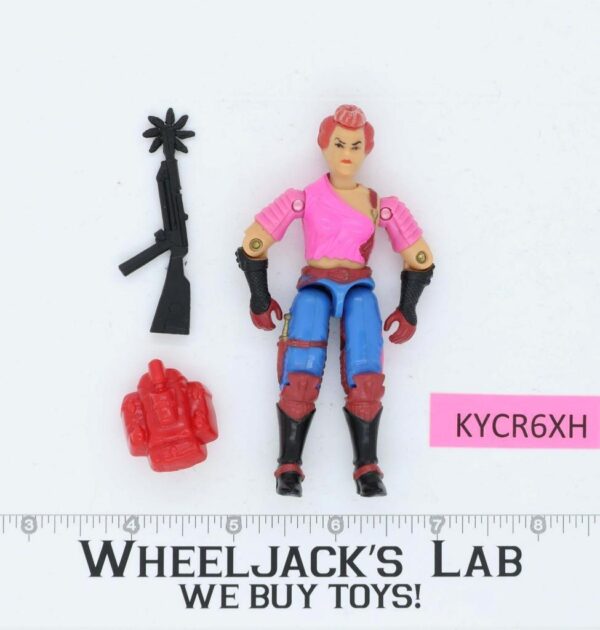 Zarana V1 100% Complete G.I. Joe 1986 Hasbro Vintage Action Figure main image