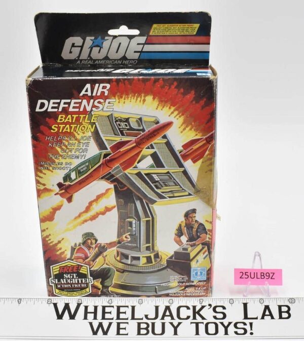 Air Defense Battle Station 100% Complete W/Box GI Joe 1985 Action War Hasbro main image