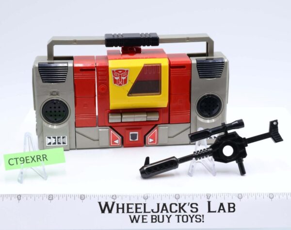 Blaster 100% Complete 1985 Vintage G1 Transformers Boombox Action Figure main image