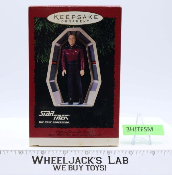 Captain Jean-Luc Picard Star Trek MIB Keepsake Ornament 1995 Hallmark main image