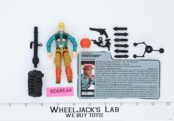 Downtown V1 100% Complete G.I. Joe 1988 Hasbro Vintage Action Figure main image