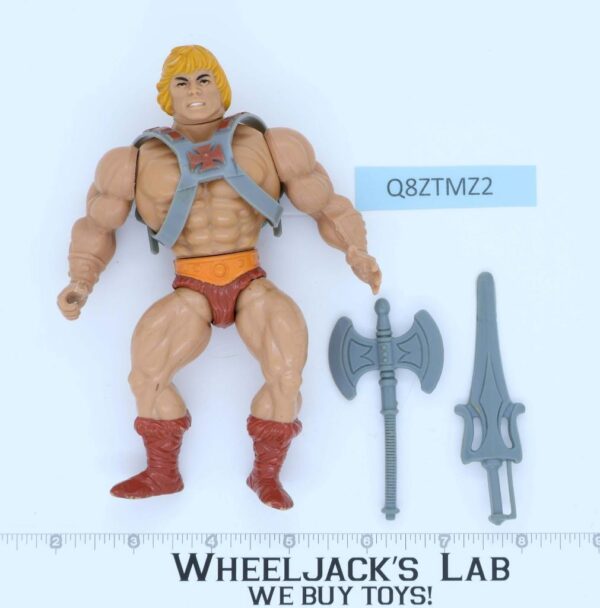 He-Man He-Man Masters of the Universe MOTU Mattel 1982 Vintage Action Figure main image