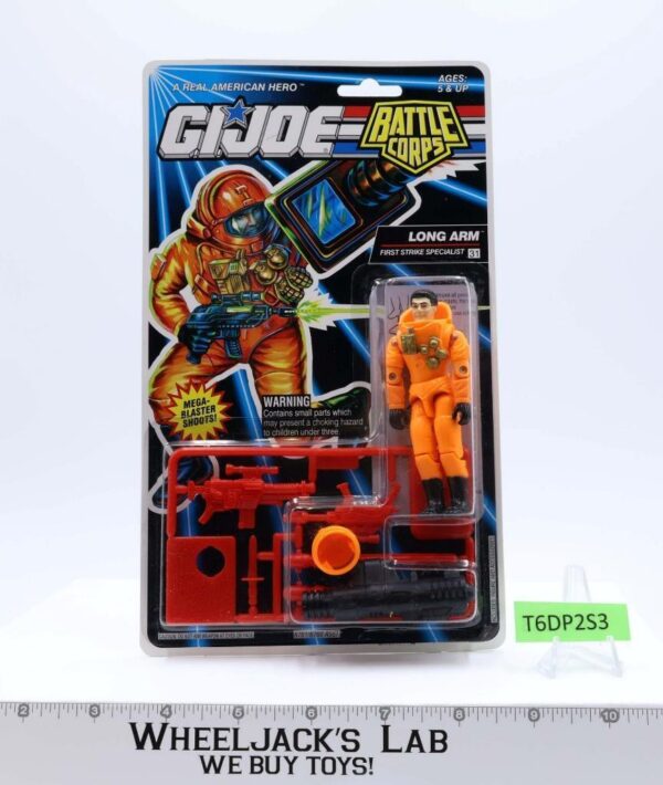 Long Arm First Strike Specialist GI Joe Battle Corps 1992 Hasbro NEW MOSC SEALED main image