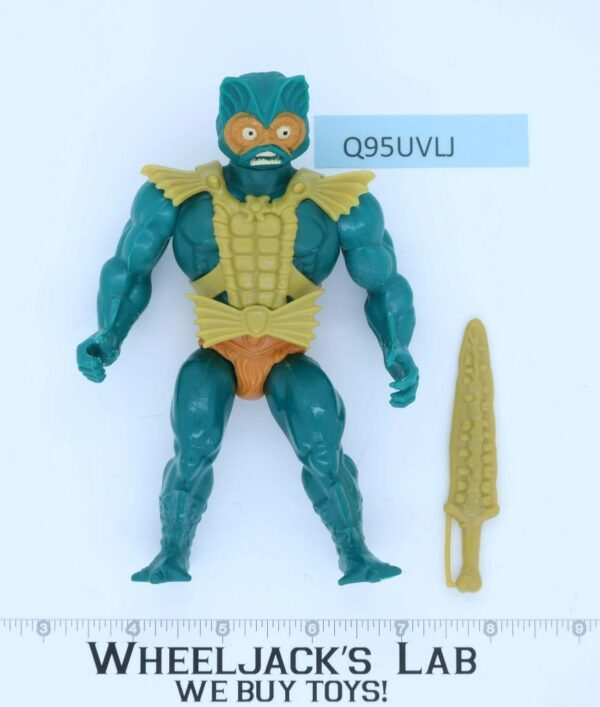 Mer-Man 100% Complete He-Man Masters of the Universe MOTU Mattel 1982 Vintage main image