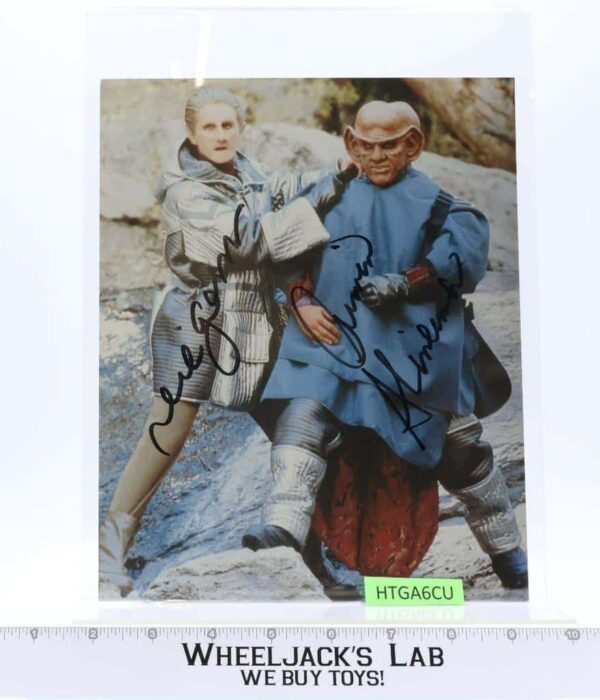 Odo & Quark Star Trek Deep Space 9 Shimerman / Auberjonois AUTOGRAPHED Picture main image