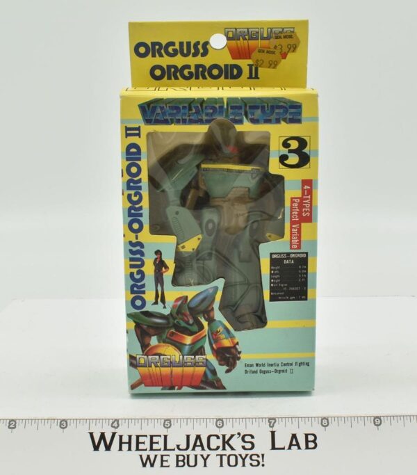 Orguss Orgroid Variable Type II 3 NIB NEW Super Dimension Century 1984 Figure main image