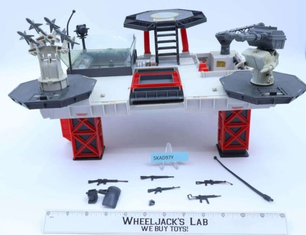 Tactical Battle Platform 100% Complete G.I. Joe NO REPRO 1985 Vintage Playset main image