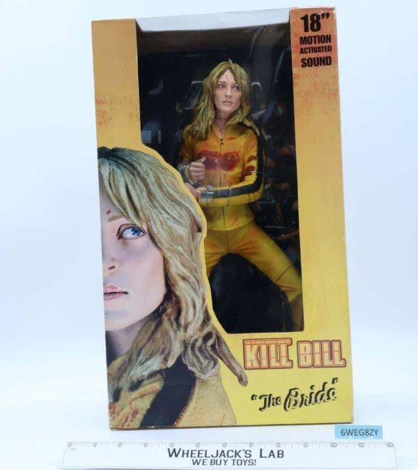 The Bride Kill Bill Motion Activated Sound 2004 NECA 18″ Figure MISB SEALED main image