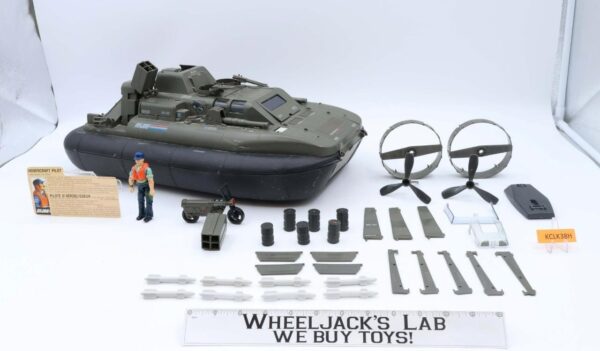 W.H.A.L.E. Hovercraft G.I. Joe 1984 Hasbro Vintage Action Figure Vehicle main image