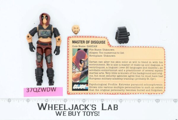 Zartan V1 G.I. Joe 1984 Hasbro Vintage Action Figure main image