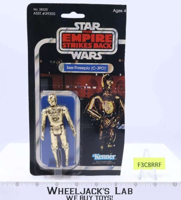 C-3PO 41 Back-E Star Wars ESB 1980 Kenner Action Figure NEW MOSC SEALED main image