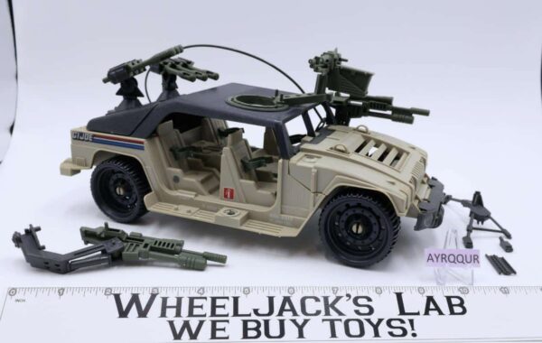 Hammer Humvee 100% Complete G.I. Joe 1990 Hasbro Vintage Action Figure Vehicle main image