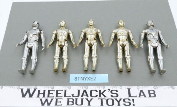 Lot of 5 C-3PO & Death Star Droids Star Wars 1970s-1980s Kenner main image