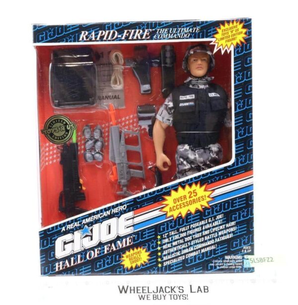 Rapid Fire the Ultimate Commando GI Joe 12″ Hall of Fame MISB 1993 Action Figure main image