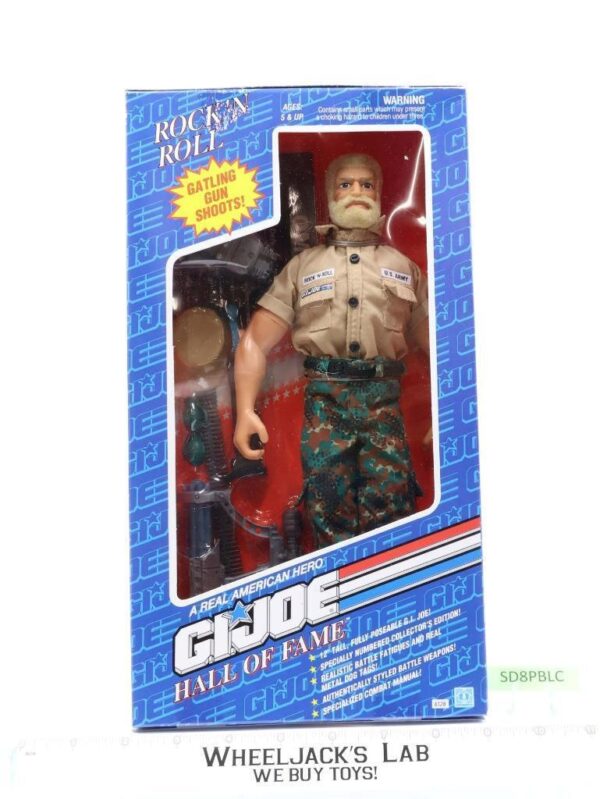 Rock ‘N Roll GI Joe 12″ Hall of Fame MISB 1992 Action Figure main image