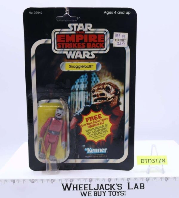 Snaggletooth RESEALED 41 Back-A Star Wars ESB 1980 Kenner Action Figure main image