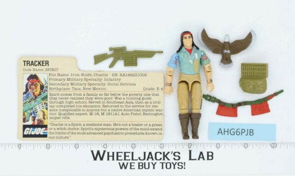 Spirit Tracker V1 100% Complete G.I. Joe 1984 Hasbro Vintage Action Figure main image