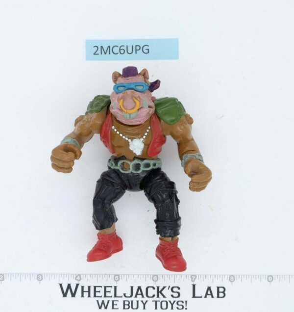 Bebop HARD HEAD Teenage Mutant Ninja Turtles TMNT Playmates 1988 Vintage Figure main image