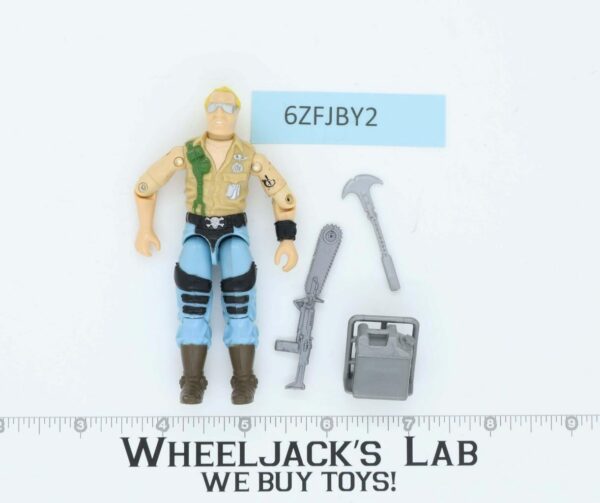 Buzzer V1 100% Complete G.I. Joe 1985 Hasbro Vintage Action Figure main image