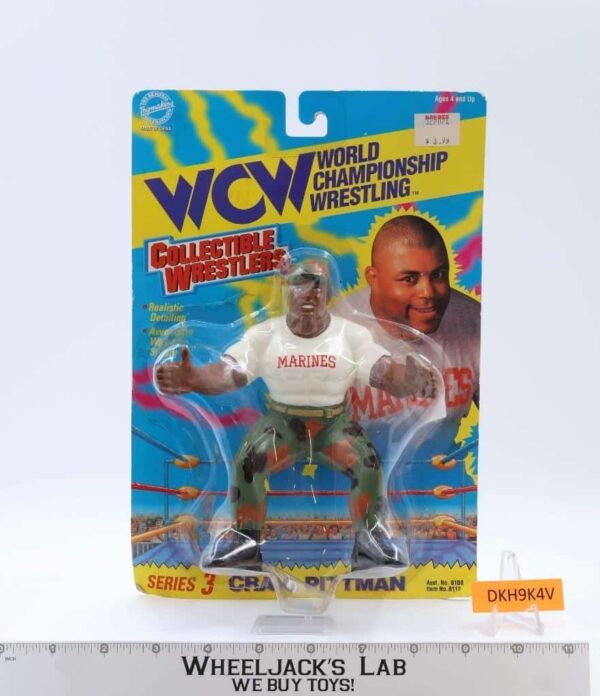 Craig Pittman Series 3 WCW Collectible Wrestlers MOSC Original Toymakers 1994 main image