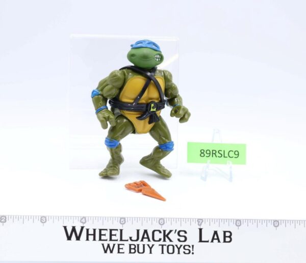 Leonardo HARD HEAD Teenage Mutant Ninja Turtles 1988 Playmates Vintage Figure main image