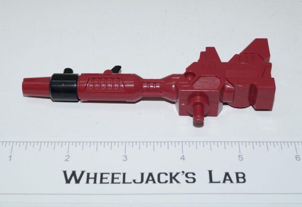 Metroplex Six-Gun Right Red Leg Gun 1985 Vintage G1 Transformers Action Figure main image