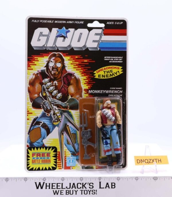 Monkeywrench GI Joe 1986 Hasbro Vintage Action Figure NEW MOSC SEALED main image