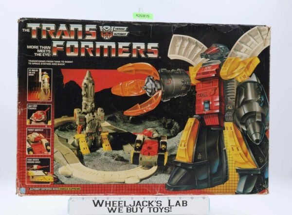 Omega Supreme WORKS Complete W/Box 1985 G1 Transformers Hasbro Action Figure main image