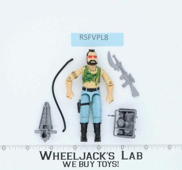 Ripper V1 100% Complete G.I. Joe 1985 Hasbro Vintage Action Figure main image