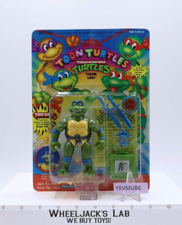 Toon Leo Teenage Mutant Ninja Turtles TMNT 1992 Playmates NEW MOSC SEALED main image