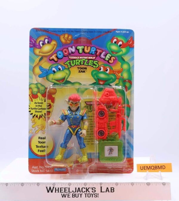 Toon Zak Teenage Mutant Ninja Turtles TMNT 1992 Playmates NEW MOSC SEALED main image