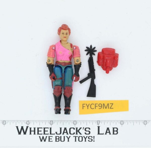 Zarana V1 100% Complete G.I. Joe 1986 Hasbro Vintage Action Figure main image