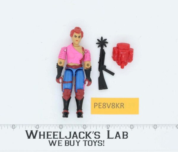 Zarana V1 100% Complete G.I. Joe 1986 Hasbro Vintage Action Figure main image