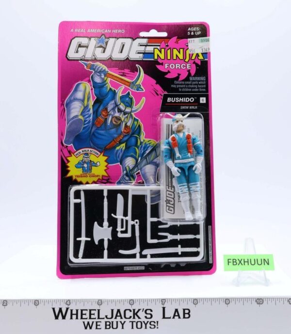 Bushido GI Joe Ninja Force 1992 Hasbro Action Figure NEW MOSC SEALED main image