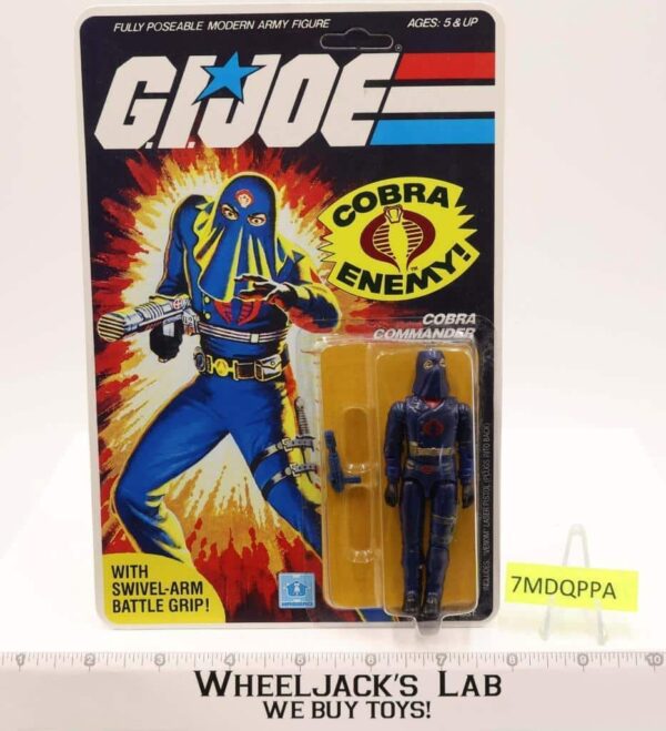 Cobra Commander GI Joe 1984 Hasbro Reproduction Packaging Action Figure main image