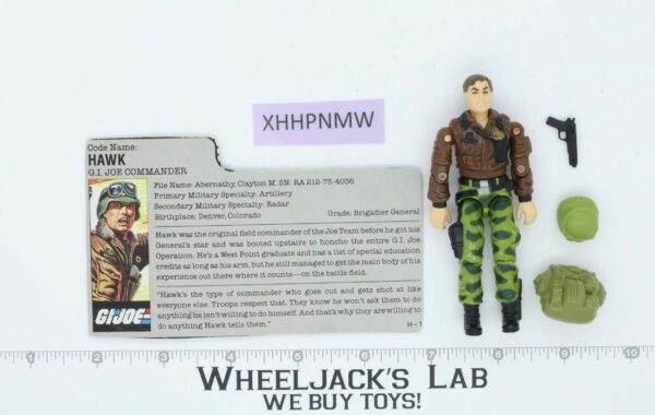 Hawk V2 100% Complete G.I. Joe 1986 Hasbro Vintage Action Figure main image