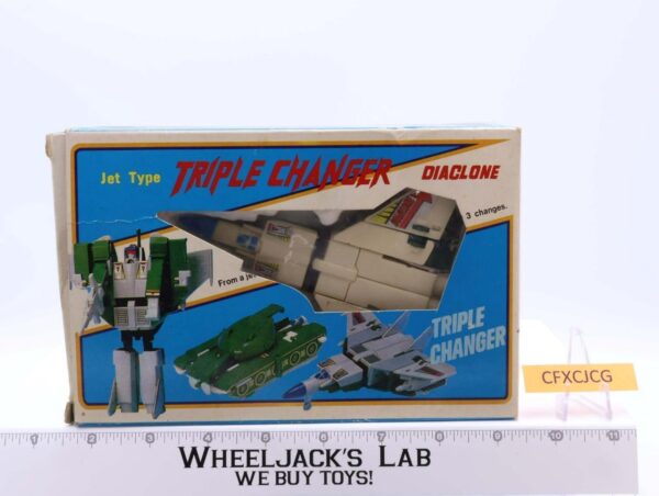 Jet Type Triple Changer Diaclone 1980’s Made in Taiwan Robot Action Figure main image