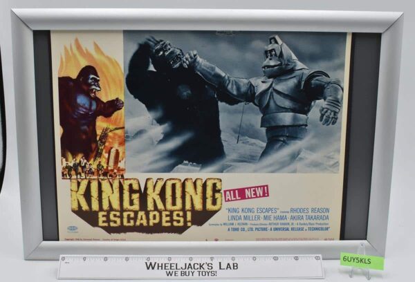 King Kong Escapes 1968 Sci-fi/Horror Movie Lobby Card Poster 11×14 main image