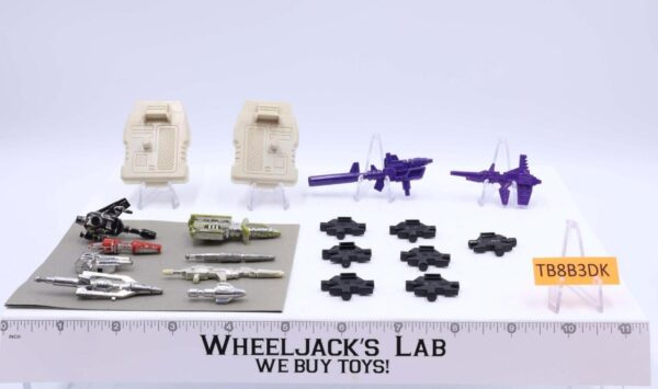 Lot #1 of Accessories Parts Weapons Guns Missiles Vintage G1 Transformers 1984 main image