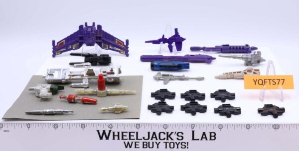 Lot #3 of Accessories Parts Weapons Guns Missiles Vintage G1 Transformers 1984 main image