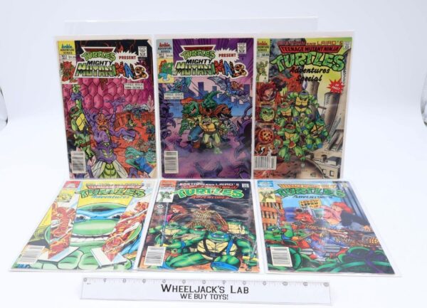 Lot of 6 Teenage Mutant Ninja Turtles Comic Books Archie Comics main image