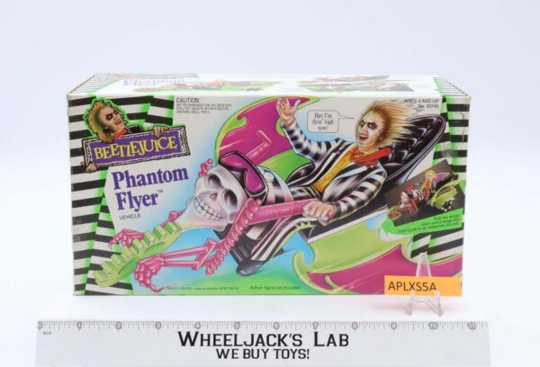 Phantom Flyer Vehicle Beetlejuice 1990 Kenner Toy Car NEW MIB SEALED main image