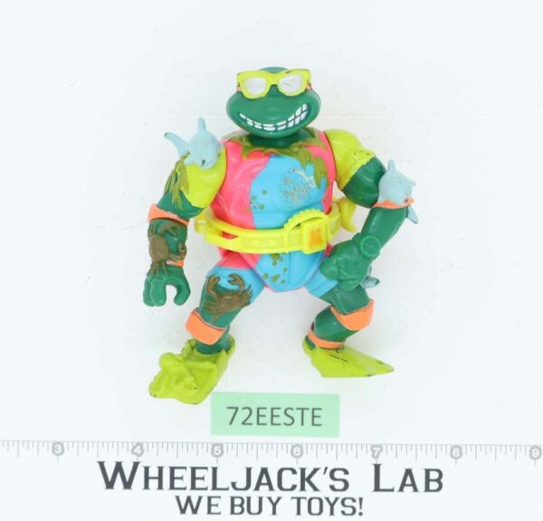 Sewer Surfer Mike Teenage Mutant Ninja Turtle TMNT 1990 Playmates Vintage Figure main image