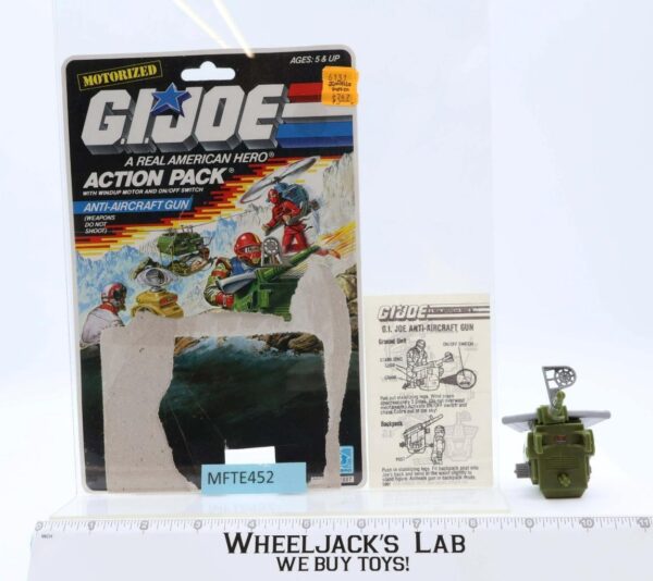 Anti-Aircraft Gun 100% Complete Motorized Action Pack GI Joe 1988 Hasbro main image