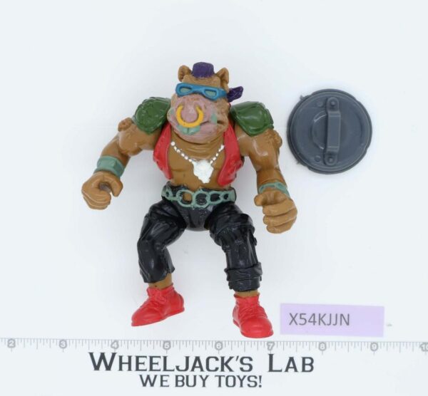 Bebop HARD HEAD Teenage Mutant Ninja Turtles TMNT Playmates 1988 Vintage Figure main image