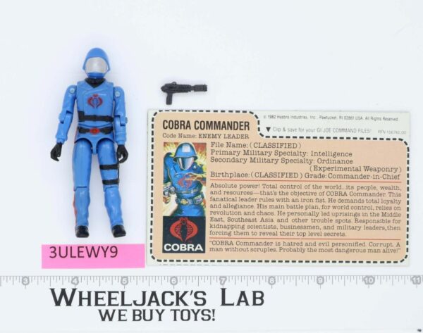 Cobra Commander Mickey Mouse V1 100% Complete G.I. Joe 1982 Hasbro Vintage main image