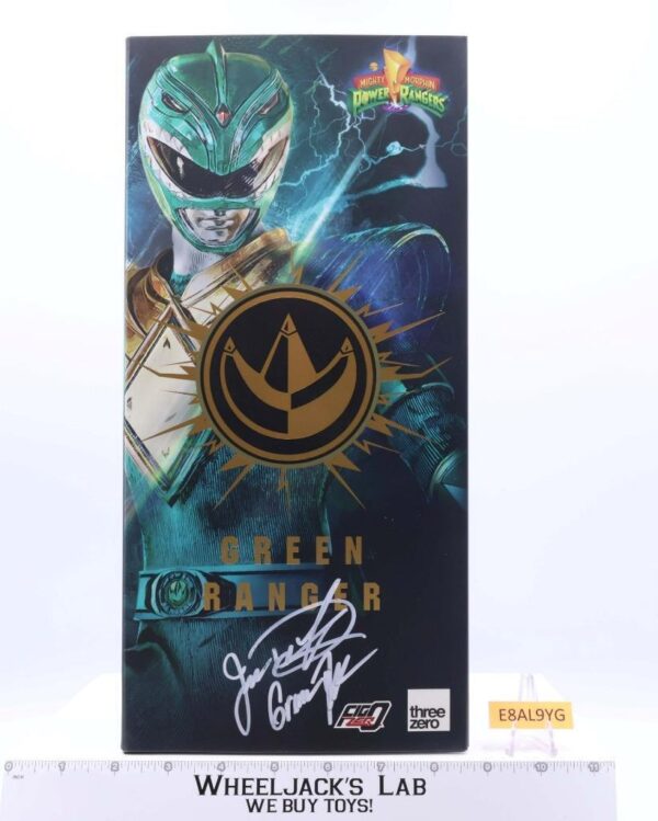 Green Ranger AUTOGRAPHED Power Rangers 2021 ThreeZero Hasbro NEW MISB SEALED main image