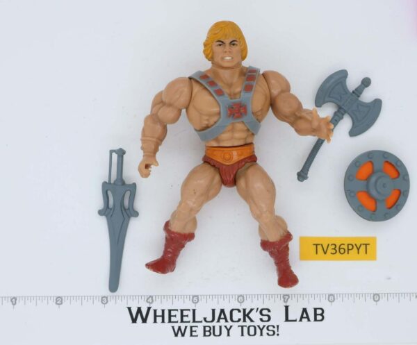 He-Man 100% Complete He-Man Masters of the Universe MOTU Mattel 1982 Vintage main image