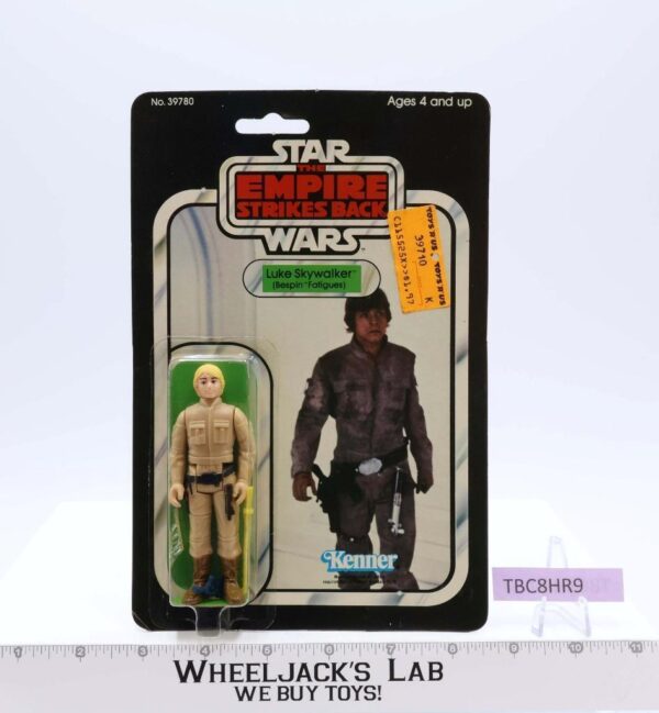 Luke Skywalker Bespin Fatigues 31 Back-B Star Wars ESB 1980 Kenner MOSC SEALED main image